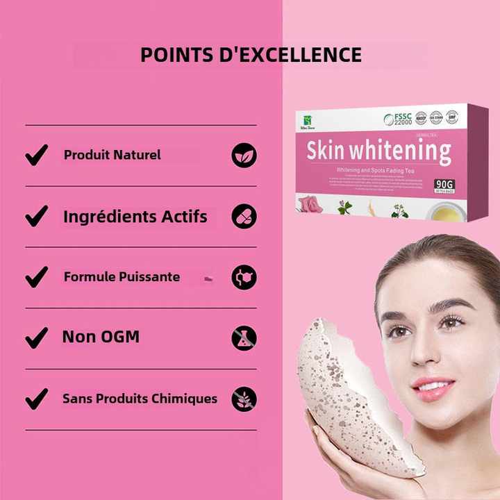 Thé Éclaircissant Suprême – Beauté Naturelle Révélée
