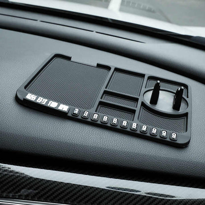 🚗 TAPIS ANTIDÉRAPANT 4-EN-1 – SÉCURITÉ & ORGANISATION POUR VOTRE VOITURE ! 🚗