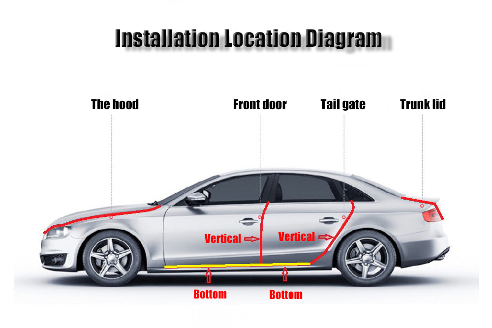 oint d'Étanchéité Auto Adhésif Universel (Anti-Bruit) |