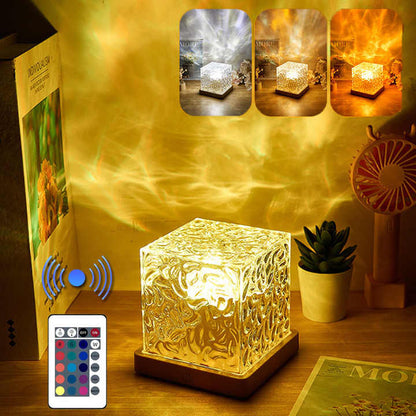 Lampe Cristal Magique™ – Créez une Ambiance Unique en Un Clic..