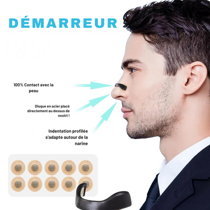 Pince-nez Anti-Ronflementt – Respirez Librement, Dormez Mieux