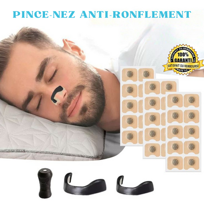 Pince-nez Anti-Ronflementt – Respirez Librement, Dormez Mieux