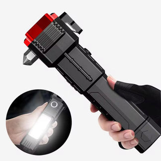 Lampe de poche LED rechargeable super lumineuse portable avec Power bank intégrée