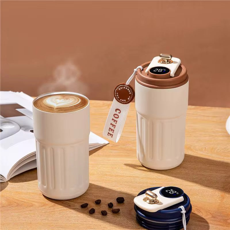 Thermos avec Affichage intelligent en acier inoxydable