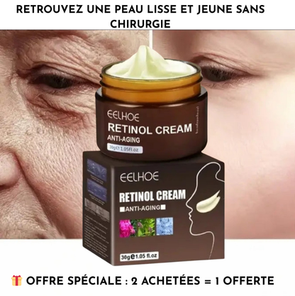 Crème miracle au rétinol – Résultats rapides et visibles