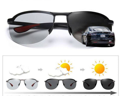 Lunettes solaires photochromiques polarisées