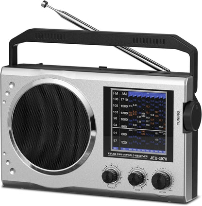Radio MEGA SONIKA SA-3070U-BT-11 Bandes,Baterie Rehargeable,USB,MP3