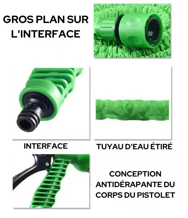Tuyau d'arrosage extansible 15 M
