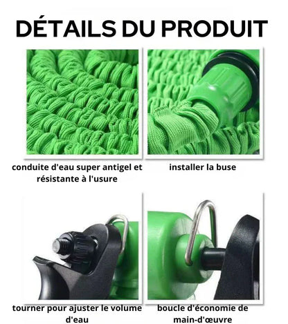 Tuyau d'arrosage extansible 15 M