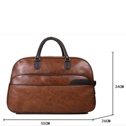 Sac de Voyage Vintage – Élégant, Spacieux & Résistant | Unisexe..