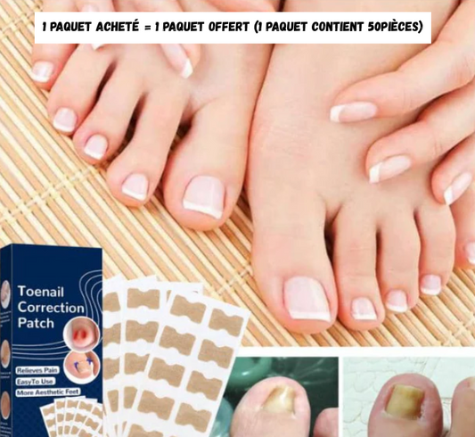 Correcteur d'ongles pour lutter conte les ongles infectés(1 paquet acheté = 1 paquet offert (1 paquet contient 50pièces)