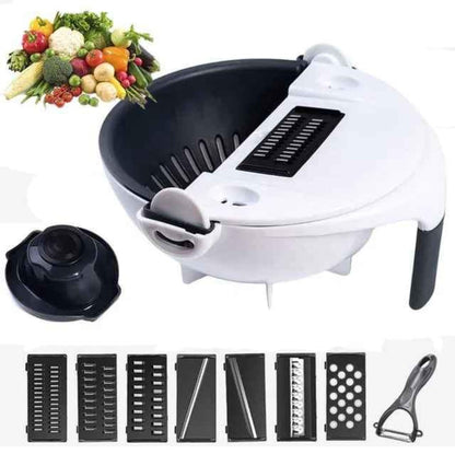Râpe Multifonction 7 en 1 - L'outil indispensable pour une cuisine rapide et efficace