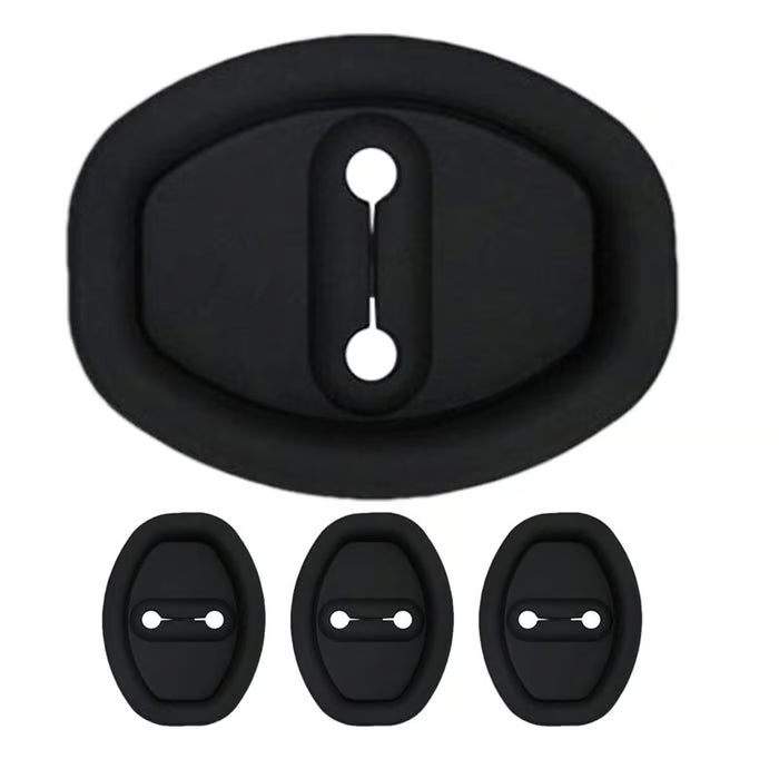 Protecteur de serrure de porte de voiture antidérapant pour automobile(4 pièces)
