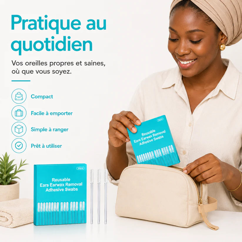 Bâton Adhésif Réutilisable de Nettoyage pour Conduit Auditif(Achetez 1 obtenez 1 gratuit)
