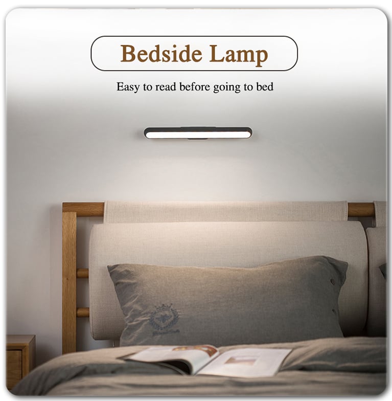 Lampe tactile magnétique rechargeable à longue durée de vie de la batterie