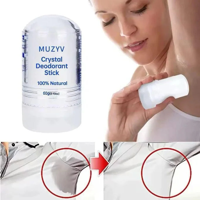 Déodorant Naturel à la Pierre d’Alun – Fraîcheur Longue Durée Sans Produits Chimiques