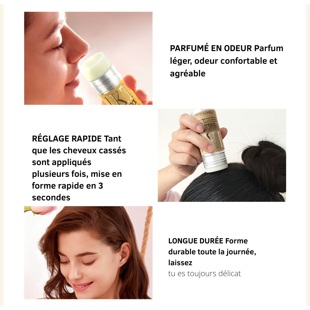 Bâton de cire capillaire pour cheveux