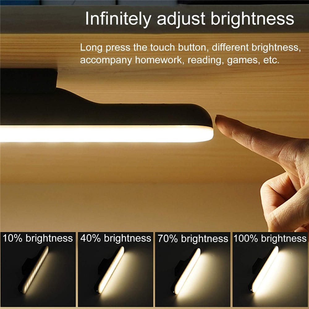 Lampe tactile magnétique rechargeable à longue durée de vie de la batterie