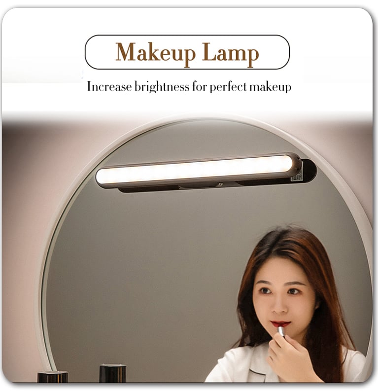 Lampe tactile magnétique rechargeable à longue durée de vie de la batterie