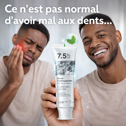 Dentifrice Nano Repair 7.5% – Sourire Plus Fort, Plus Sain, Plus Confiant