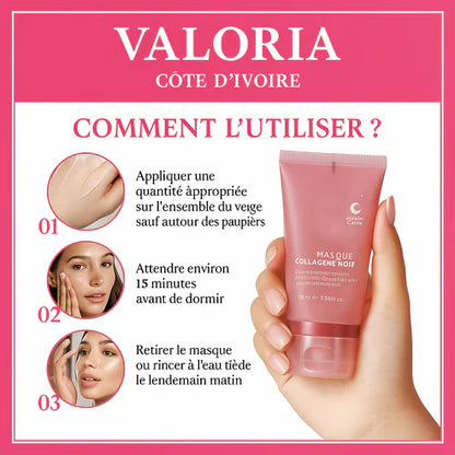 Masque de Nuit au Collagène – Hydratation Intense & Peau Lumineuse
