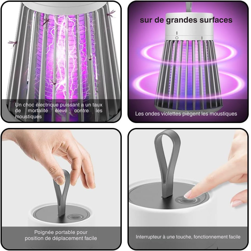 La Lampe Tue-Moustiques Révolutionnaire qui Protège Toute la Famille – Sans Produits Chimiques !
