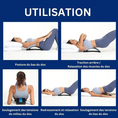 🧘‍♀️ Appareil d’Étirement Lombaire & Minceur – Soulage ton dos et affine ta taille