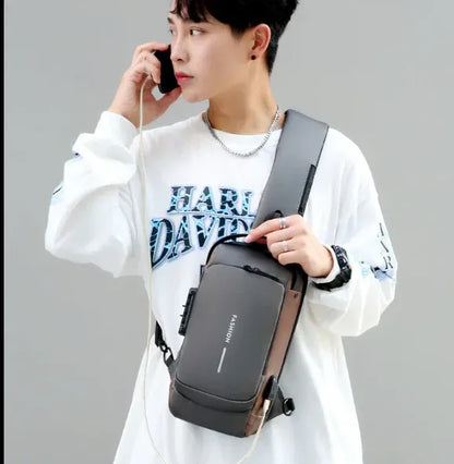 Sac intelligent Croisé Antivol USB