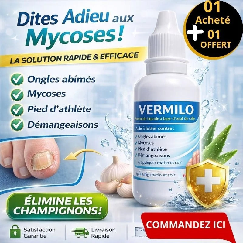 DITES ADIEU AUX ONGLES ABÎMÉS, AUX MYCOSES ET AU PIED D’ATHLÈTE EN SEULEMENT 7 JOURS!