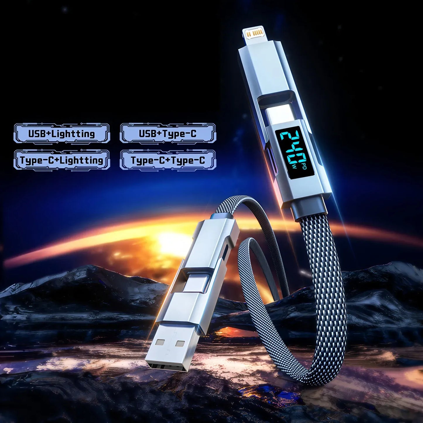 Câble intelligent | PowerDisplay 4 en 1