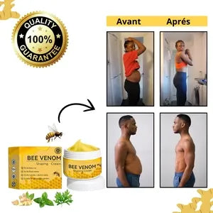 Bee Venom Shaping cream : Sculptez votre corps de rêve avec notre crème – Résultats visibles rapidement !