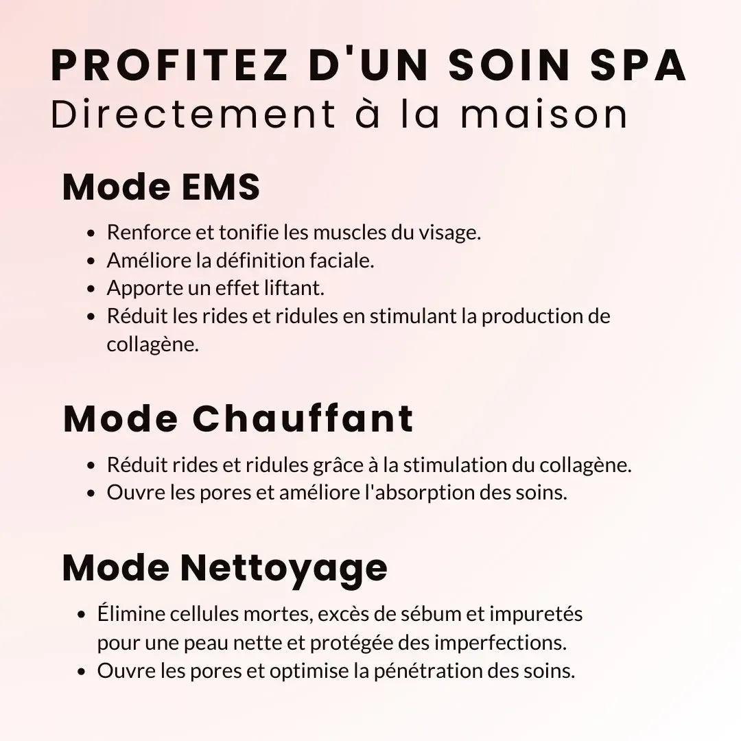 Sculpteur Facial LED 7-en-1 Anti-Âge – Les signes de l’âge ne préviennent pas… mais vous pouvez agir