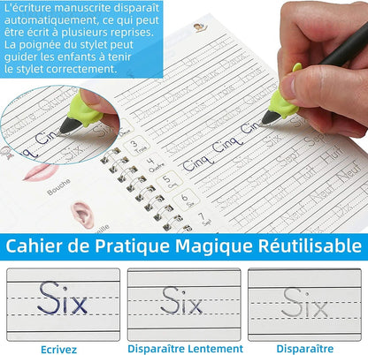 Cahier D'apprentissage D'écriture Magique