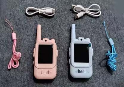 Talkie-Walkie Enfant Vidéo – Caméra & Écran – Lot de 2