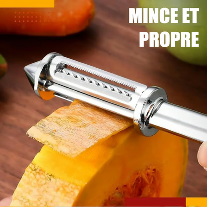 🔥Éplucheur multifonction en acier inoxydable🔥Un seul appareil pour répondre à tous les besoins de la cuisine