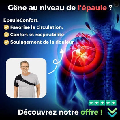 EpauleConfort® - Libérez-vous des douleurs avec notre soutien innovant pour l'épaule (Garantie 30 Jours )
