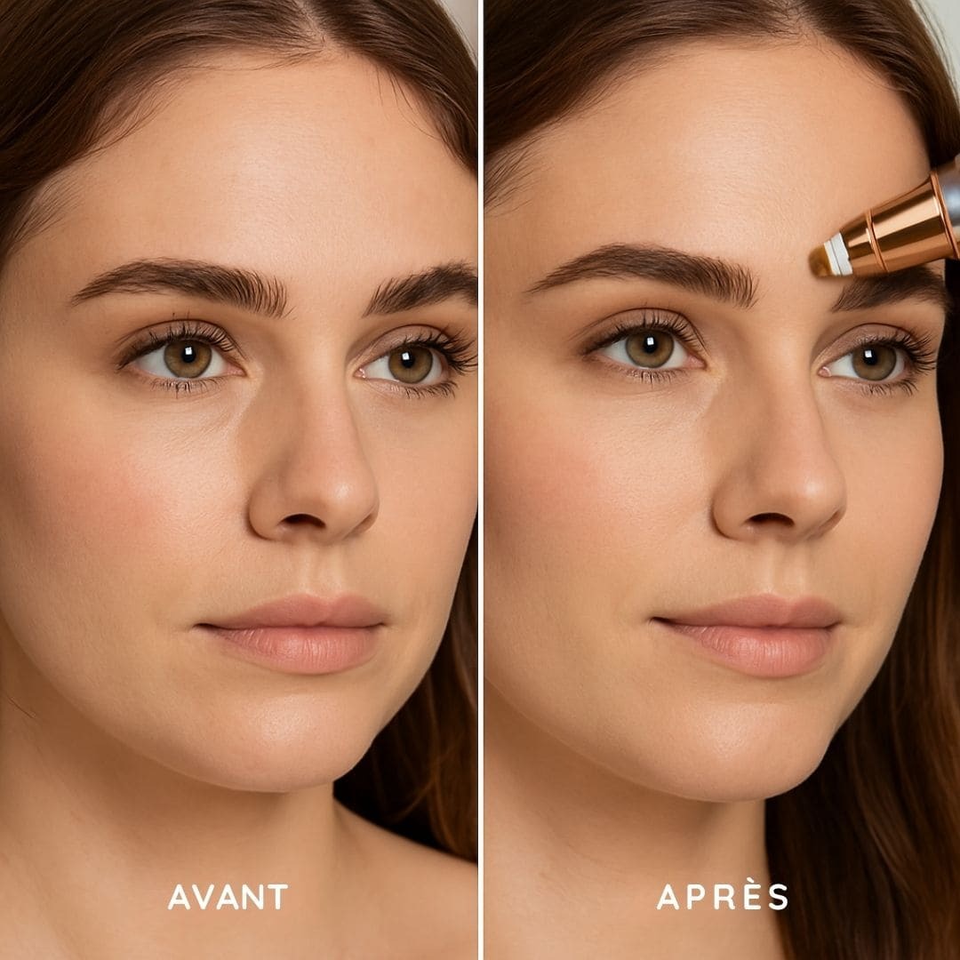 Épilateur électrique de précision pour les sourcils
