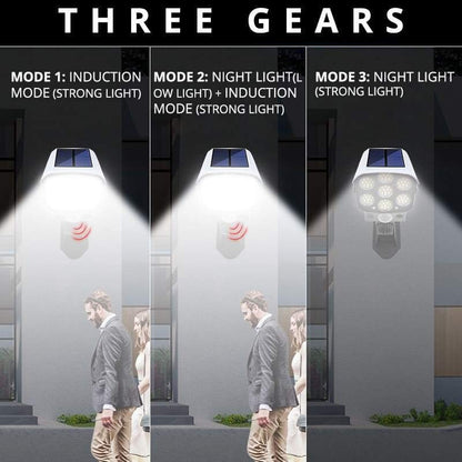 🏆Durée limitée 64% de réduction🚨Lampe solaire à détecteur de mouvement de type caméra✨
