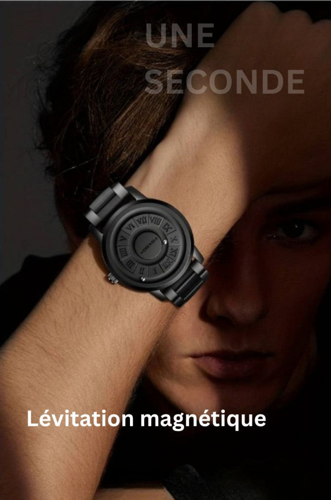 Montre Magnétique – L’élégance futuriste au poignet