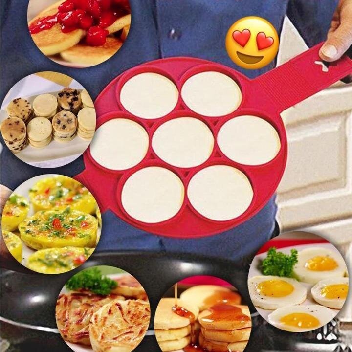 MOULES À CRÊPES EN SILICONE