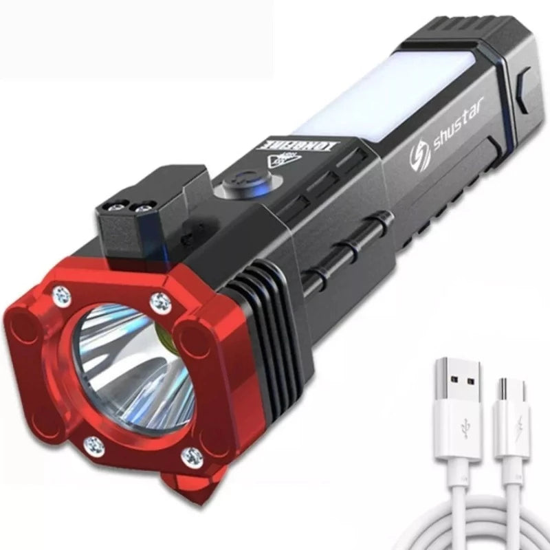 Lampe Torche Tactique 4-en-1