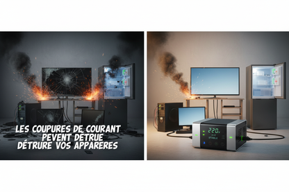 Les coupures de courant peuvent détruire vos appareils