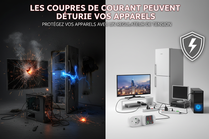Les coupures de courant peuvent détruire vos appareils