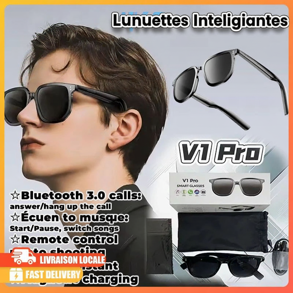 Lunettes Intelligentes V1 Pro - Version française