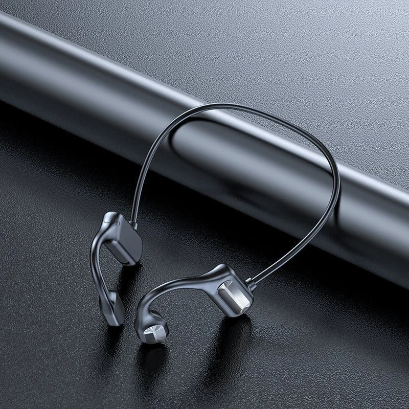 TWS Casque à conduction osseuse Bluetooth 5.2 IPX5 Waterproof