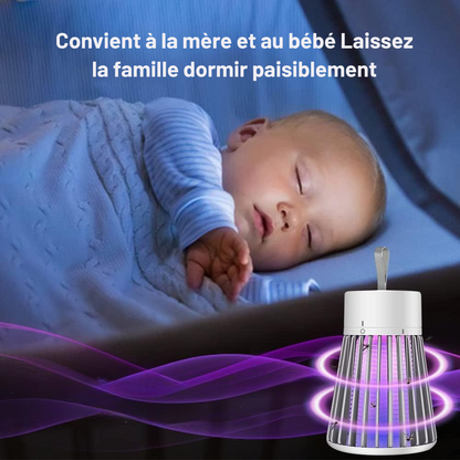 La Lampe Tue-Moustiques Révolutionnaire qui Protège Toute la Famille – Sans Produits Chimiques !