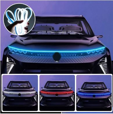Bande LED dynamique pour Capot de Voiture Universels (1.80m)