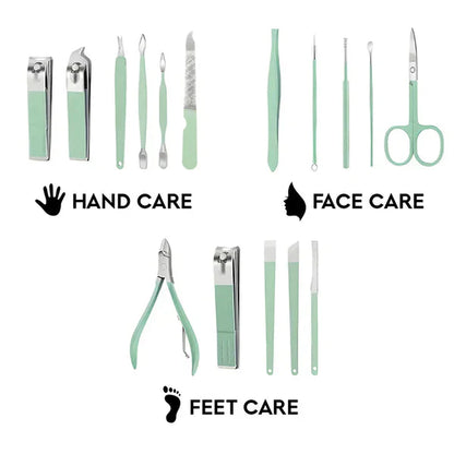 Ensemble de coupe-ongles exquis (16 pièces)