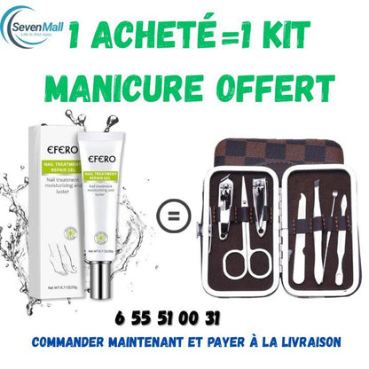 EFFERO NAILS™-Soin Complet: Pousse,Durcit et Traite les ongles.