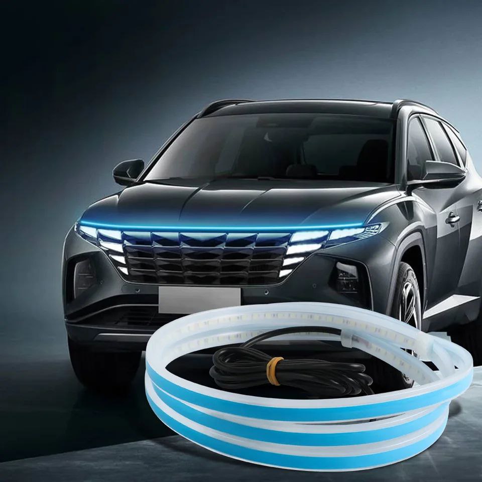 Bande LED dynamique pour Capot de Voiture Universels (1.80m)